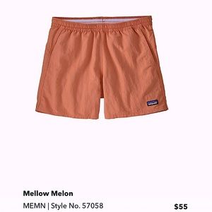 Patagonia Women’s Baggies Shorts 5”